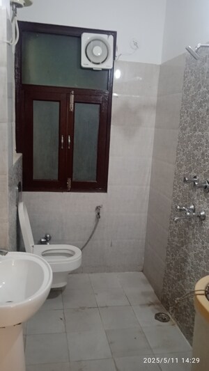 Bathroom in 1 RK Builder Floor at Vipul Square, Sushant Lok I – for Rent