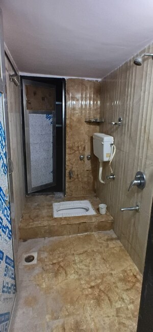 Bathroom in 2 BHK Apartment at Jayshree CHS, Ulwe Sector 23 – for Rent