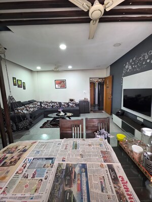Living Room in 2 BHK Apartment at Dhayari – for Sale