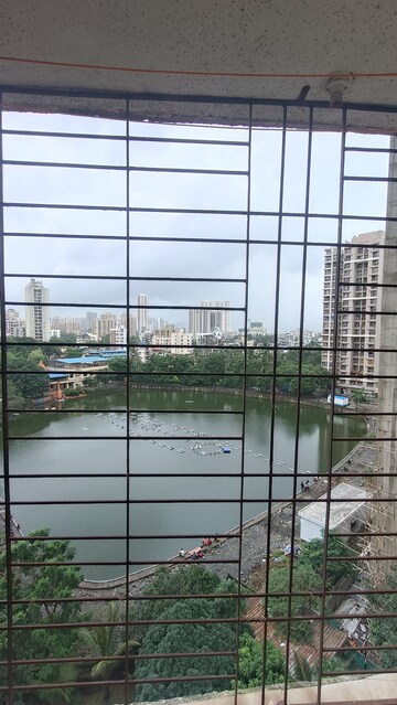 Balcony in 1 BHK Apartment at Kanchan Pushp Society, Ghodbunder Road – for Rent