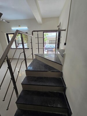 Staircase in 4 BHK Independent House at Sama Savli Road – for Sale