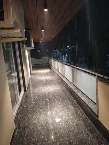 Balcony in 3 BHK Apartment at Adani Samsara Vilasa, Sector 63 – for Rent