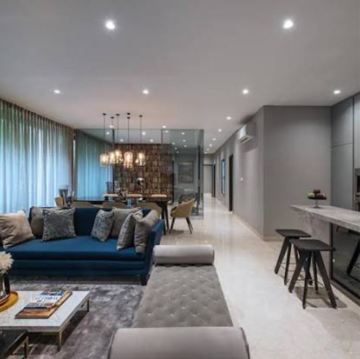 3 BHK Apartment For Rent in Oberoi Realty Esquire, Gokuldham Colony