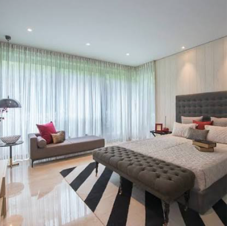 Bedroom, oberoi-realty-esquire 3 Bedroom 1496 Sq.Ft. Apartment In Gokuldham Colony Mumbai 9696038