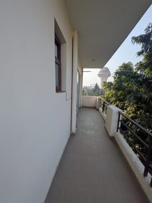 Balcony in 3 BHK Apartment at Uppal Southend, Sector 49 – for Rent