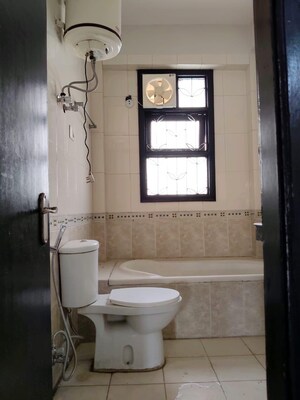 Bathroom in 3 BHK Apartment at M2K Aura, Sector 47 – for Rent