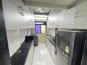 Kitchen in 1 BHK Apartment at HDIL Dheeraj Residency, Goregaon West – for Rent