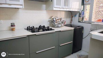 Kitchen in 4 BHK Apartment at Lodha Trump Tower, Worli – for Rent