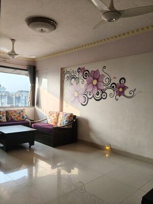 Living Room in 2 BHK Apartment at Runwal Symphony, Santacruz East – for Rent