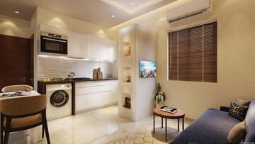 Living Room in 1 BHK Apartment at Lodha Crown Kolshet, Kolshet Road – for Sale