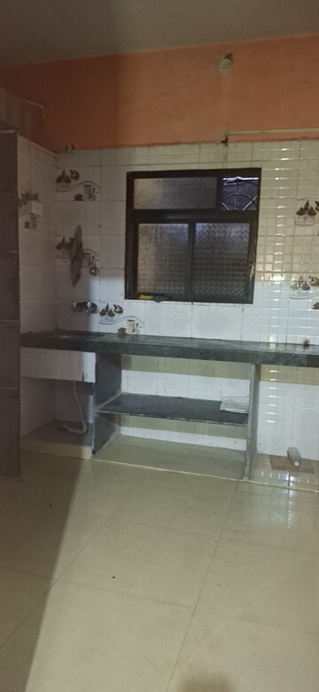 Kitchen in 1 RK Apartment at Kopar Khairane – for Rent
