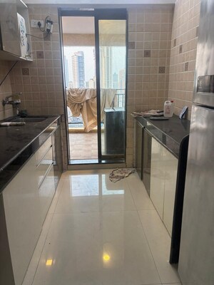 Kitchen in 2 BHK Apartment at Sugee Marina Bay, Worli – for Rent