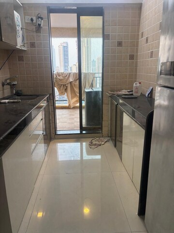 Kitchen in 2 BHK Apartment at Sugee Marina Bay, Worli – for Rent