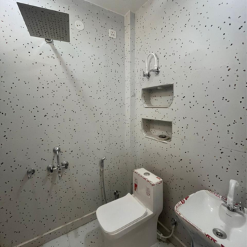 Bathroom in 2 BHK Apartment at Amrapali Leisure Park, Amrapali Leisure Valley – for Sale