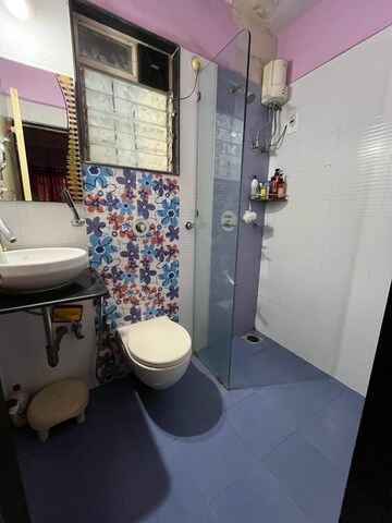 Bathroom in 1 BHK Apartment at Green Square, Kasarvadavali – for Rent