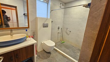 Bathroom in 4 BHK Apartment at Ramdevnagar – for Sale