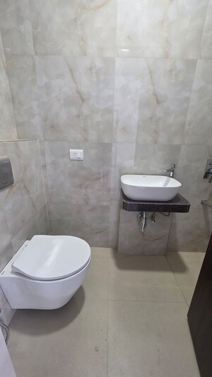 Bathroom in 1.5 BHK Apartment at Raymond Ten X Habitat, Pokhran Road No Two – for Rent