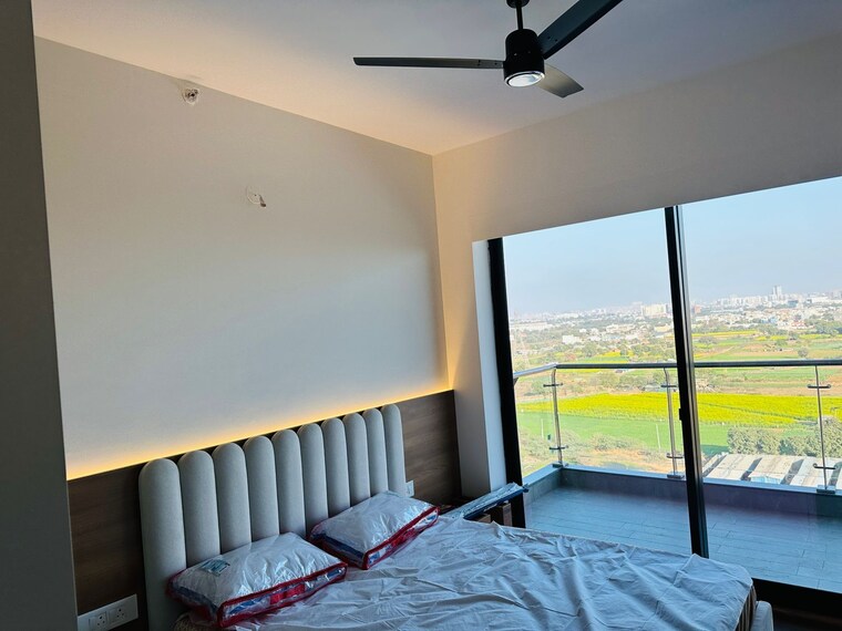 Bedroom, krisumi-waterfall-residences 2 Bedroom 720 Sq.Ft. Apartment In Sector 36a Gurgaon 9696713