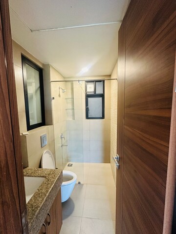 Bathroom in 2 BHK Apartment at Krisumi Waterfall Residences, Sector 36a – for Rent