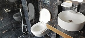 Bathroom in 2 BHK Builder Floor at Sushant Lok 3, Sector 57 – for Rent