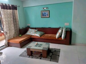 Living Room in 2 BHK Apartment at Adhiraj Gardens, Kharghar – for Sale