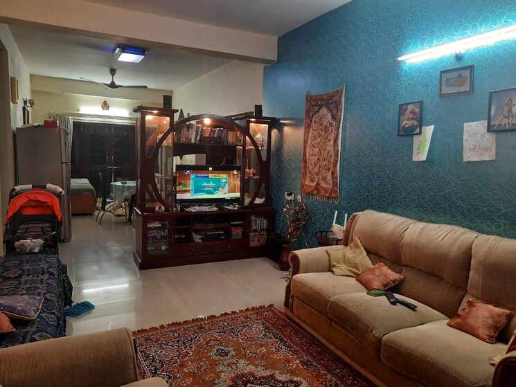 Living Room, sree-hema-durga-asheervad 2.5 Bedroom 1400 Sq.Ft. Apartment In Miyapur Hyderabad 9696731