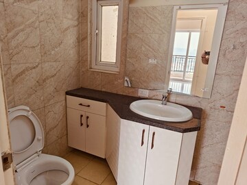 Bathroom in 3 BHK Apartment at Emaar Gurgaon Greens, Sector 102 – for Rent