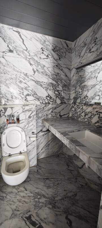 Bathroom in 4 BHK Apartment at Kasturi Epitome, Wakad – for Sale