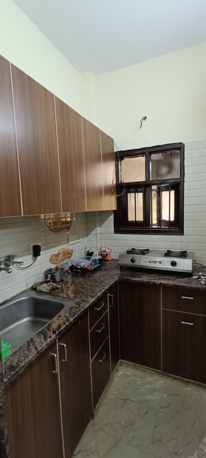 Kitchen in 1 BHK Builder Floor at Rohini Sector 7 – for Sale