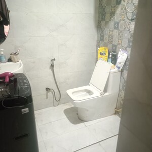 Bathroom in 1 RK Independent House at RWA Apartments Sector 72, Sector 72 – for Rent