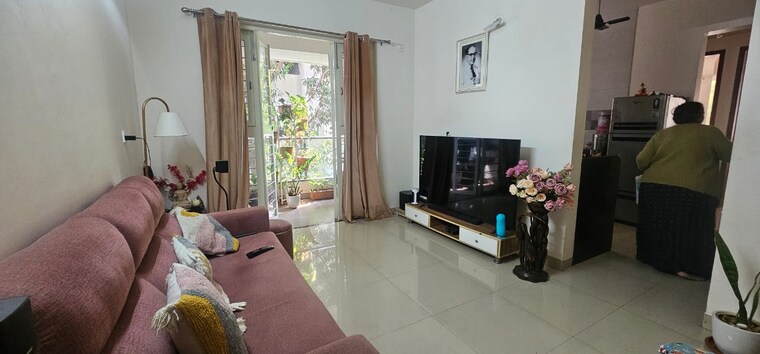 Living Room, karve-apartments 2 Bedroom 1000 Sq.Ft. Apartment In Kothrud Pune 9696855