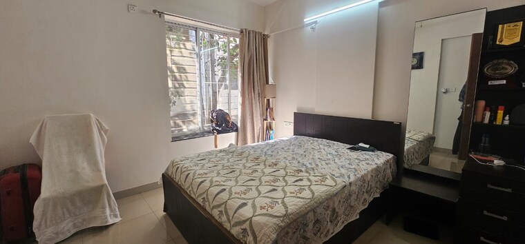 Bedroom, karve-apartments 2 Bedroom 1000 Sq.Ft. Apartment In Kothrud Pune 9696855