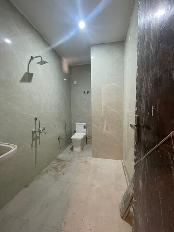 Bathroom in 1 BHK Builder Floor at Chattarpur – for Rent