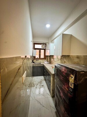 Kitchen in 2 BHK Builder Floor at Saket – for Rent