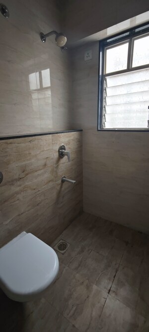 Bathroom in 3 BHK Penthouse at Manoj Apartment, Aundh – for Sale