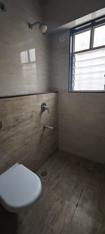 Bathroom in 3 BHK Penthouse at Manoj Apartment, Aundh – for Sale