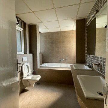 Bathroom in 4 BHK Apartment at Conscient Heritage Max, Sector 102 – for Rent