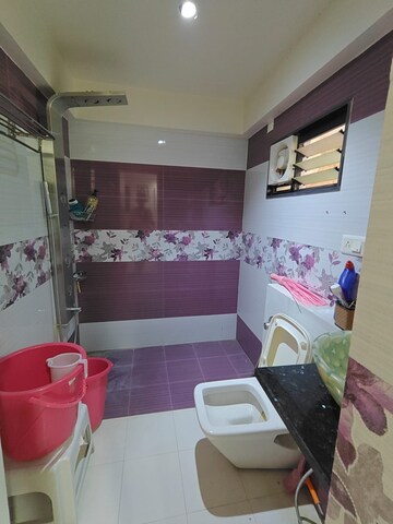 Attached Bathroom in 4 BHK Apartment at Bodakdev – for Rent