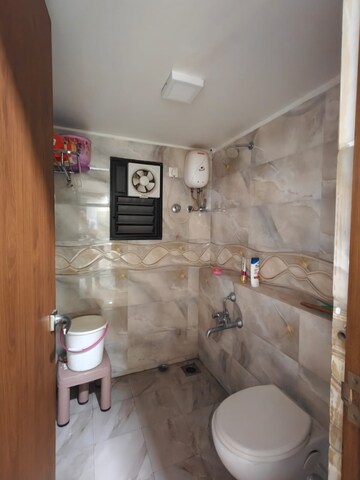 Bathroom in 4 BHK Apartment at Bodakdev – for Rent