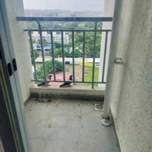 Balcony in 2 BHK Apartment at Mantra Parkview, Sinhagad Road – for Sale