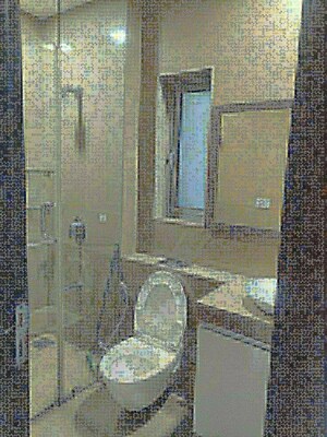 Bathroom in 3 BHK Apartment at Oberoi Exquisite Goregaon, Goregaon East – for Rent