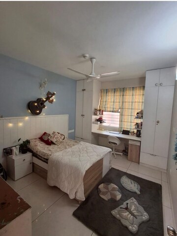 Living Room in 3.5 BHK Apartment at Prestige Lakeside Habitat, Varthur – for Rent