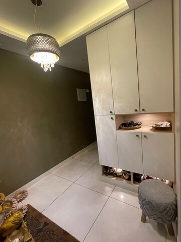 Bathroom in 3.5 BHK Apartment at Prestige Lakeside Habitat, Varthur – for Rent