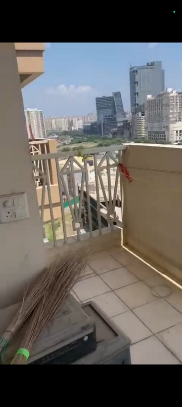 Balcony in 2 BHK Apartment at Gaur City 7th Avenue, Sector 4 Greater Noida – for Rent