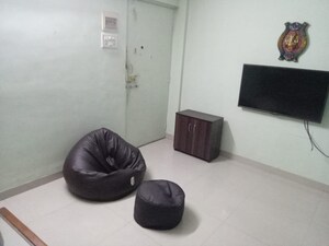 Living Room in 1 BHK Apartment at Payal CHS Varsova, Versova – for Rent