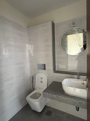 Bathroom in 1 BHK Apartment at Yashodham Business Premises, Goregaon East – for Rent