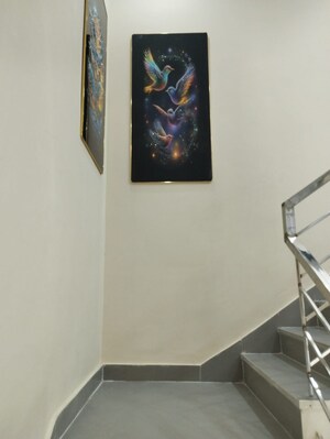 Staircase in 3 BHK Villa at Model Town – for Sale