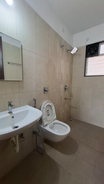 Bathroom in 2 BHK Apartment at VJ YashOne Infinitee, Tathawade – for Rent