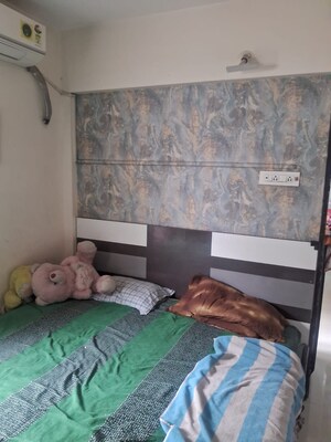 Bedroom in 2 BHK Apartment at Shubh Skypoint, Mundhwa – for Rent