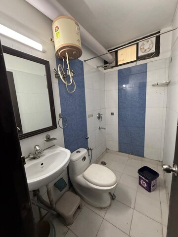 Bathroom in 1 BHK Builder Floor at Chittaranjan Park – for Rent